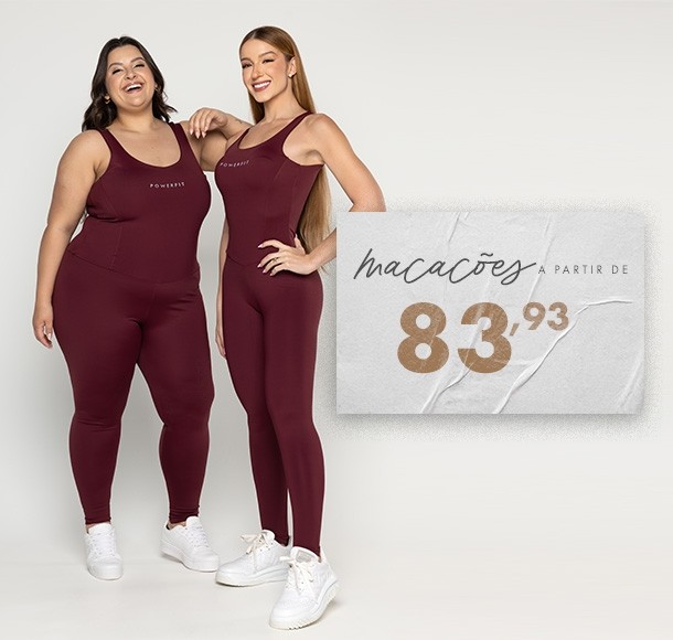 macacões - Power Fit