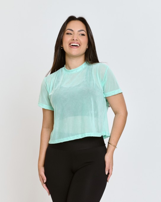 Cropped Power de Tule Tifany