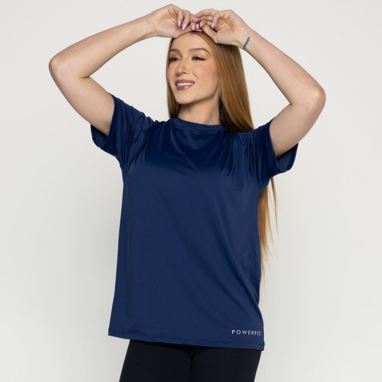 Blusão Power Dry Fit Unissex Basic Marinho