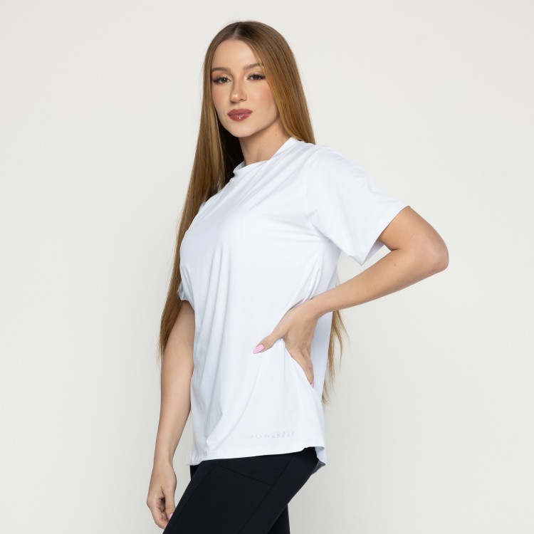 Blusão Power Dry Fit Unissex Basic Branco