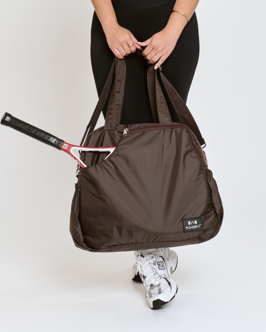 Bolsa Tenista Power Marrom