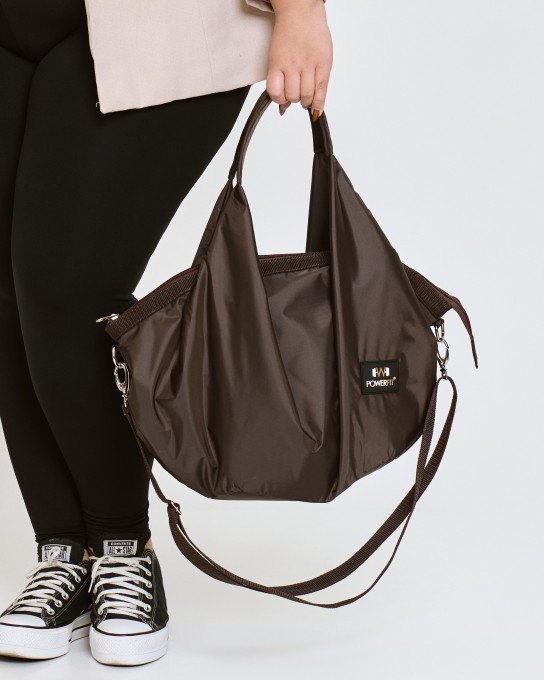Bolsa Tote Bag Marrom