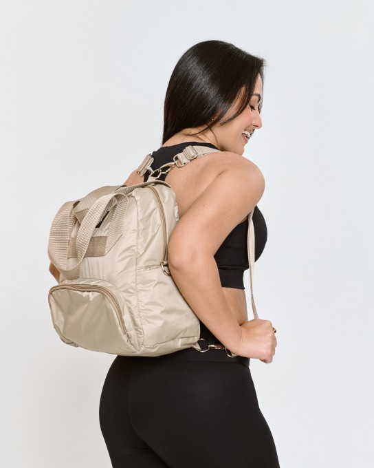 Mochila Bolsa 2 em 1 Nude