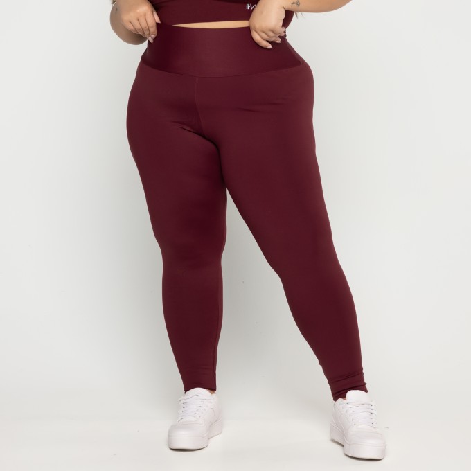 Calça Básica Plus Size Valentino