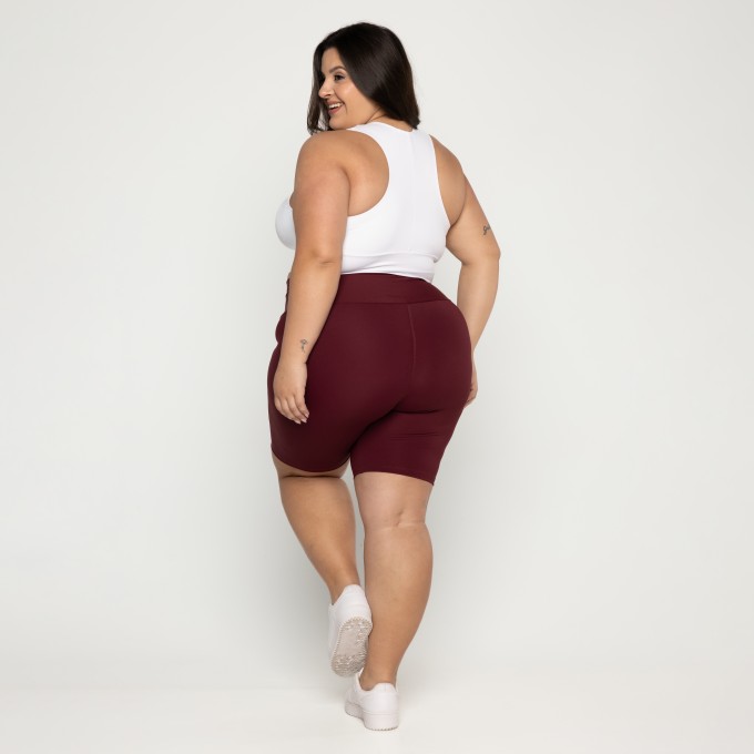 Bermuda Ciclista Basic Plus Size Valentino