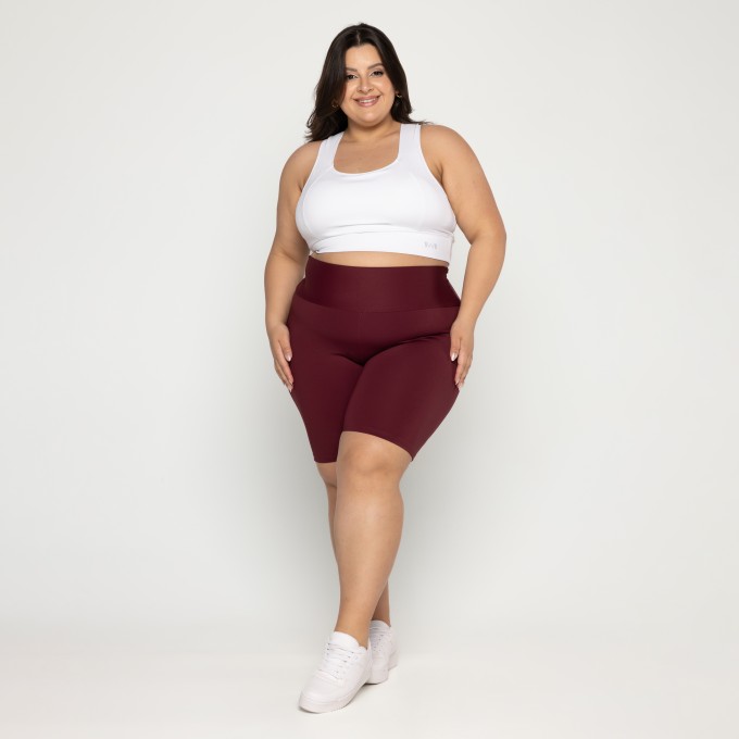 Bermuda Ciclista Basic Plus Size Valentino