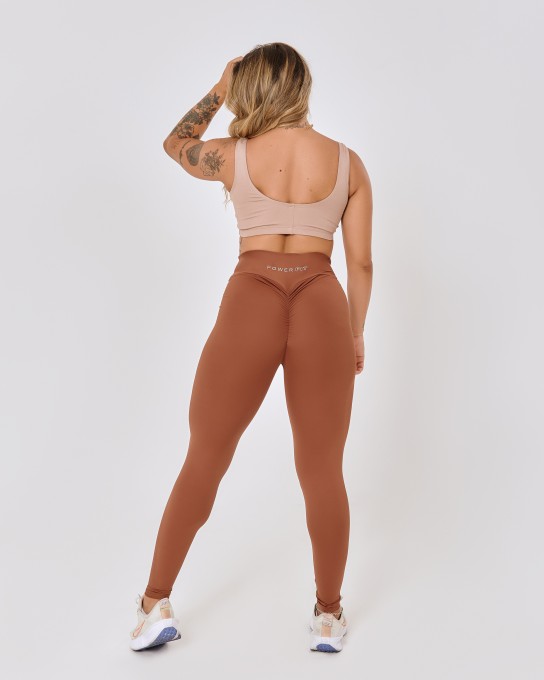 Calça Empina Bumbum Marrom