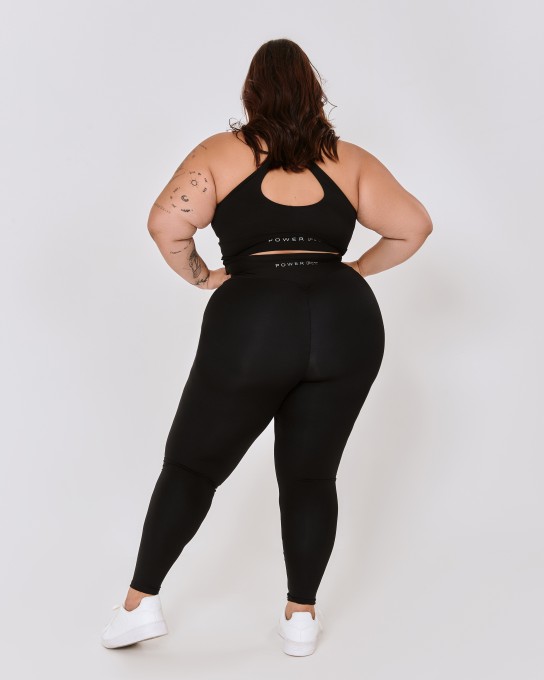 Calça Empina Bumbum Plus Size Preto