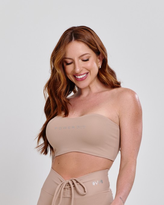 Top Faixa Essential Nude