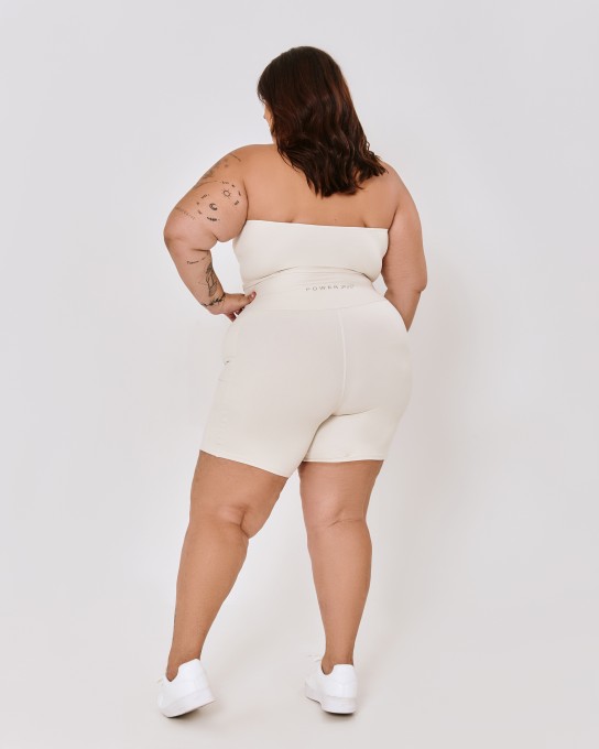 Top Faixa Essential Plus Size Off White
