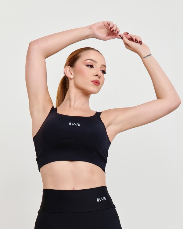 Top Cropped Motion Preto