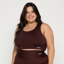 Top Nadador Dark Oak Plus Size