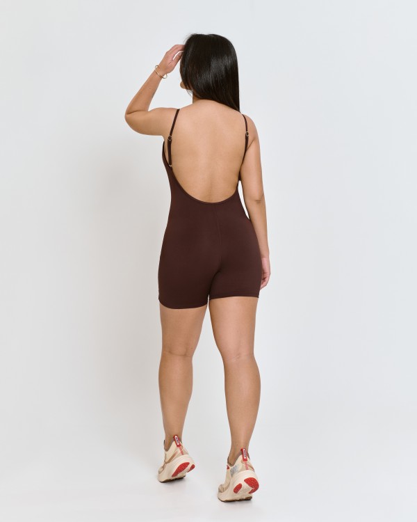 Macaquinho Alcinha Motion Dark Oak