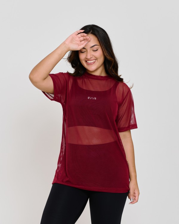 Blusão Power Oversized de Tule Valentino