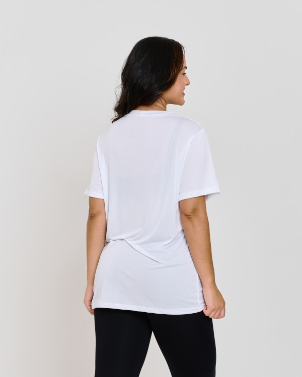 Blusão Oversized em Poliamida Branco