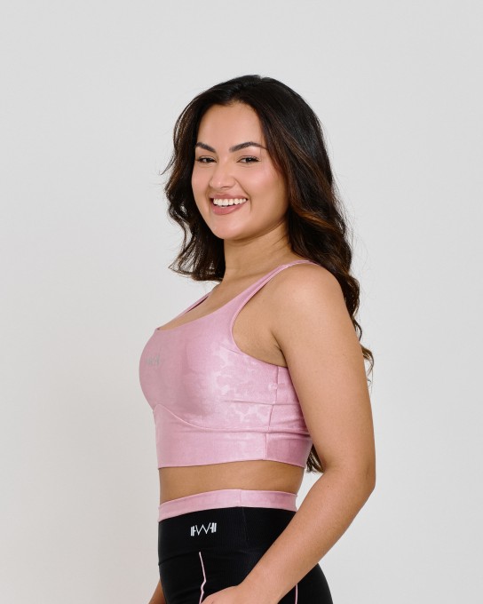 Top Cropped Motion Rosê