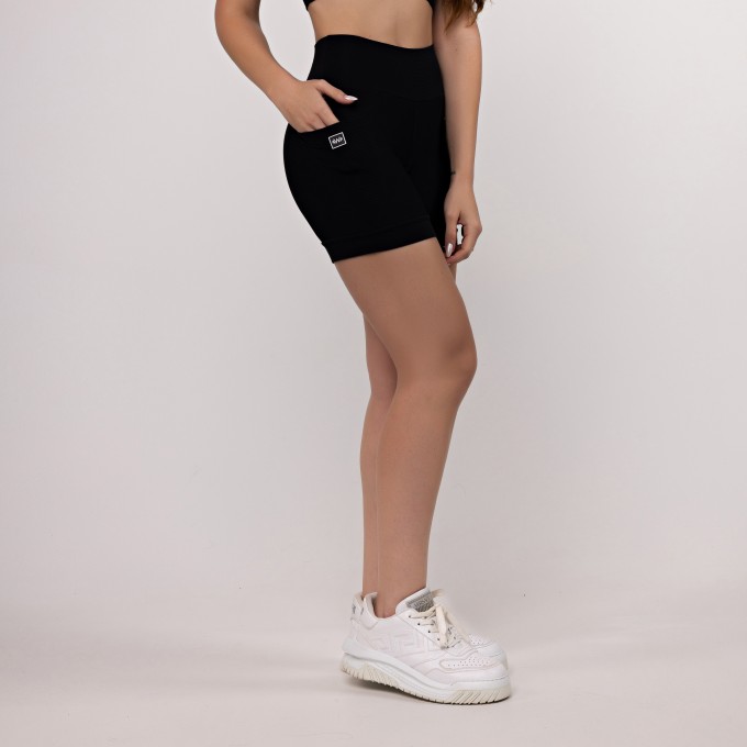 Bermuda Canelada com Bolso