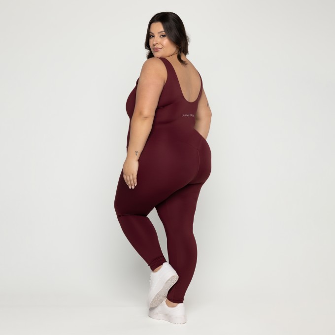 Macacão Modelador Plus Size Valentino
